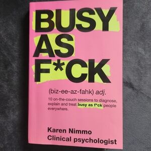 Busy As F*ck Book by Karen Nimmo